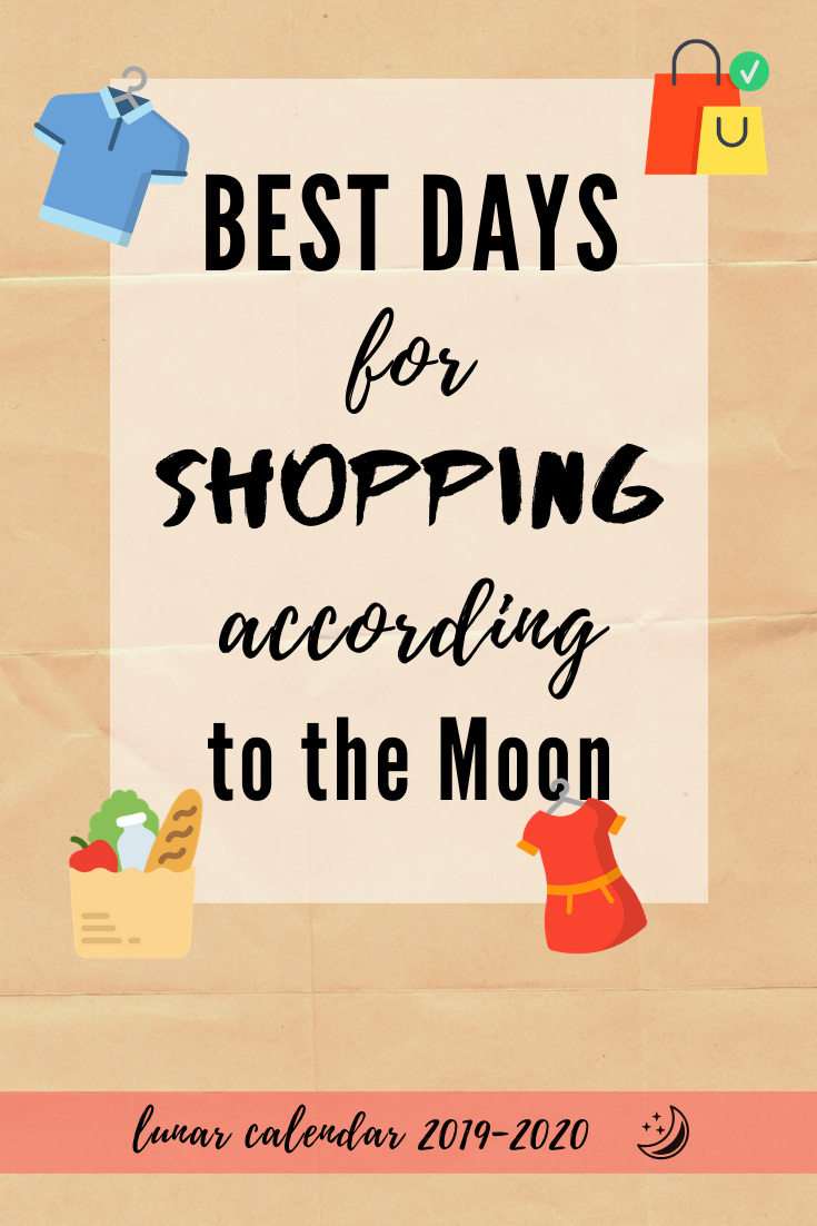 Shopping Lunar Calendar Organize Your Life With Moon