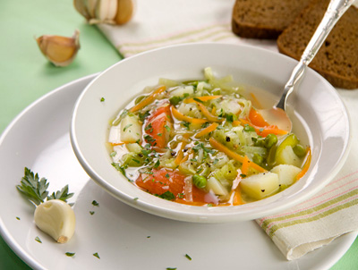 суп овощной с сельдереем