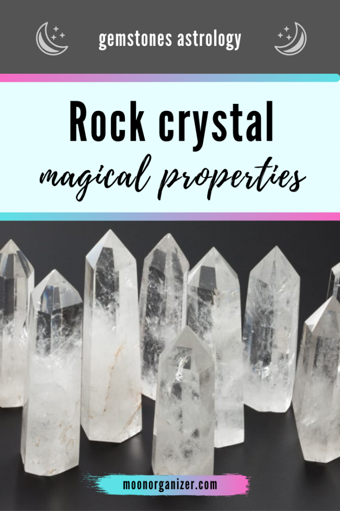 Rock Crystal Magical Properties Gemstones Astrology