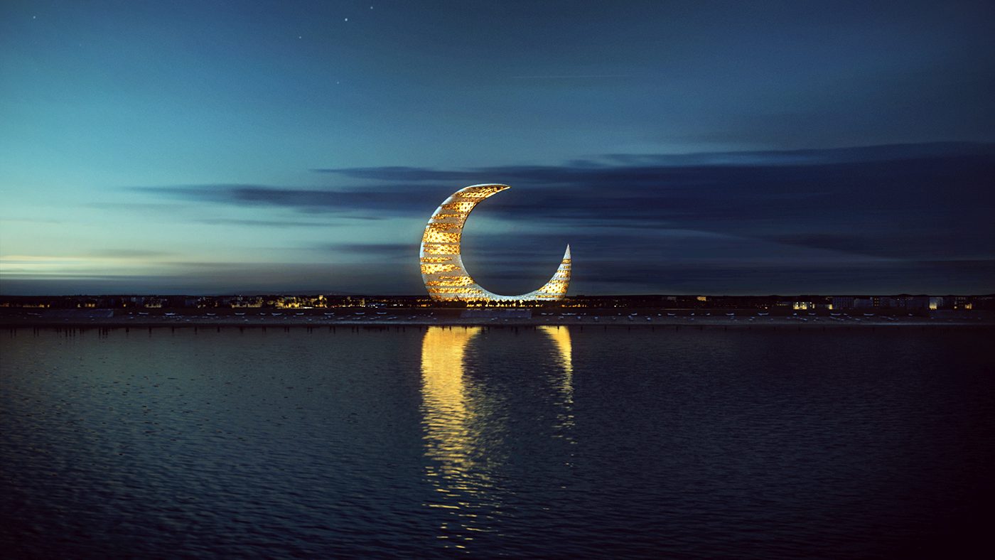 crescent moon phase