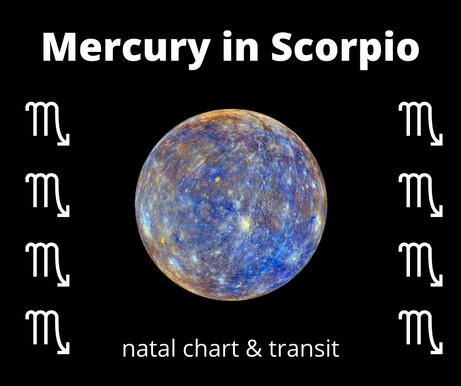 Mercury in Scorpio to the spiderweb impact