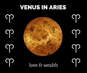 Venus in Aries - this girl is on fire! - Planets' impact