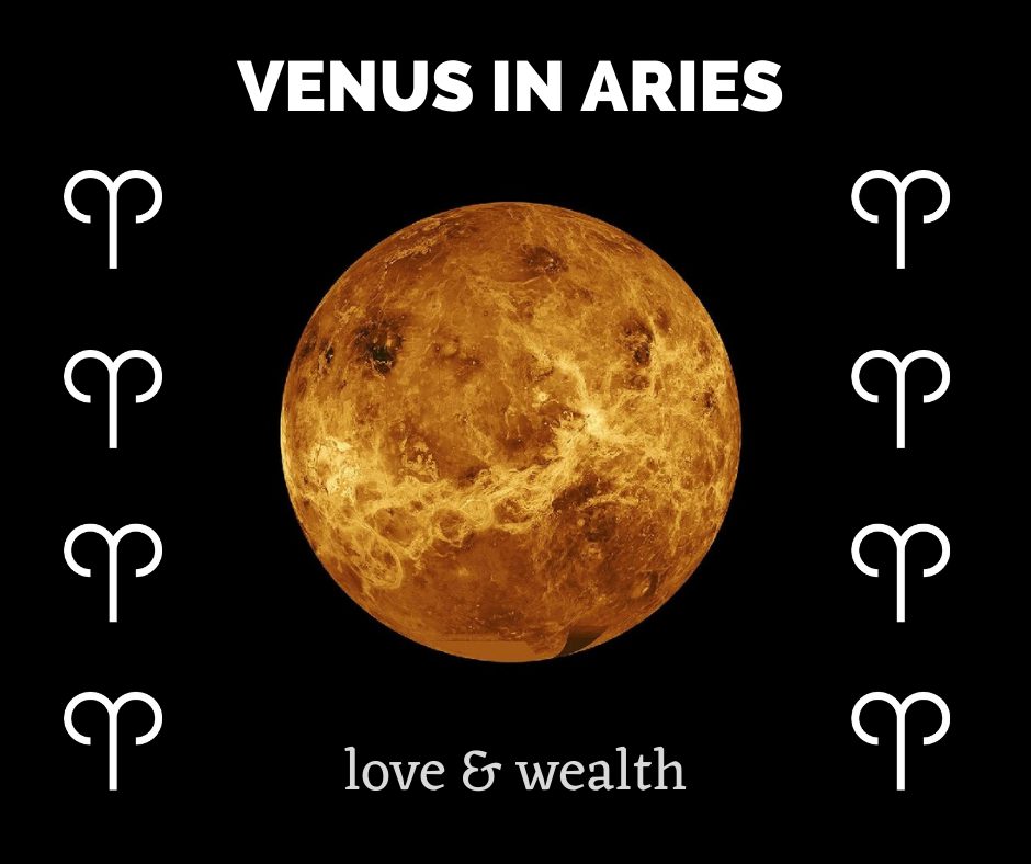 Aries effect on venus