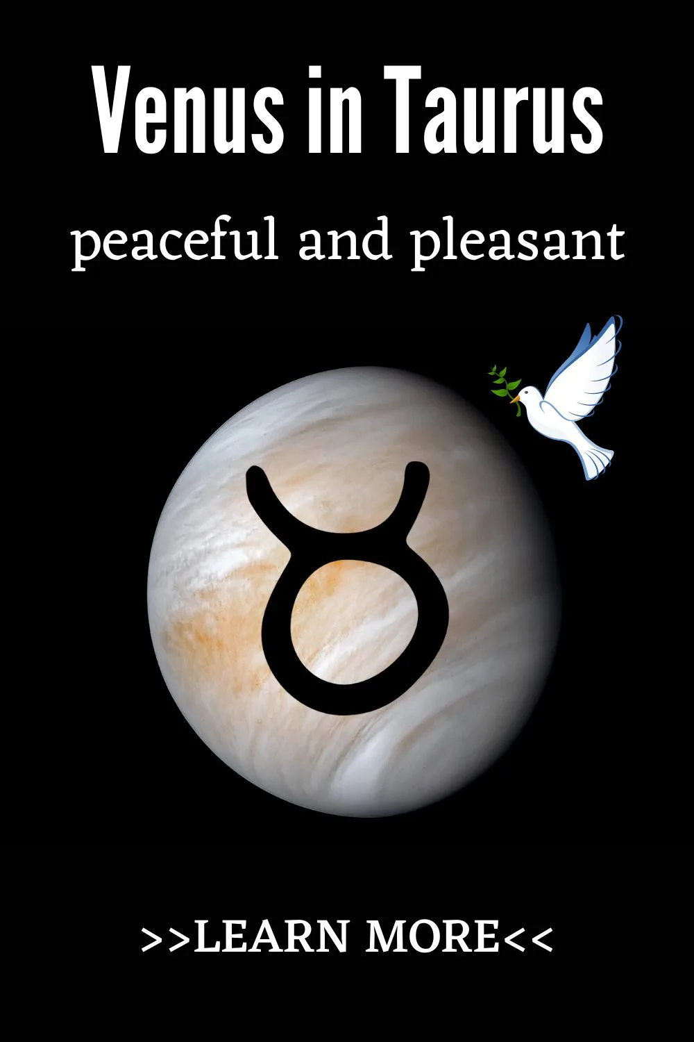Venus in Taurus - peaceful and pleasant - Planets' impact
