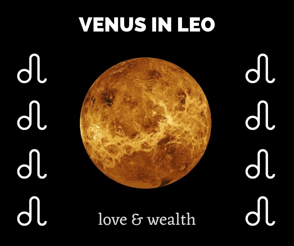 Venus in Leo drama, admiration, chic impact