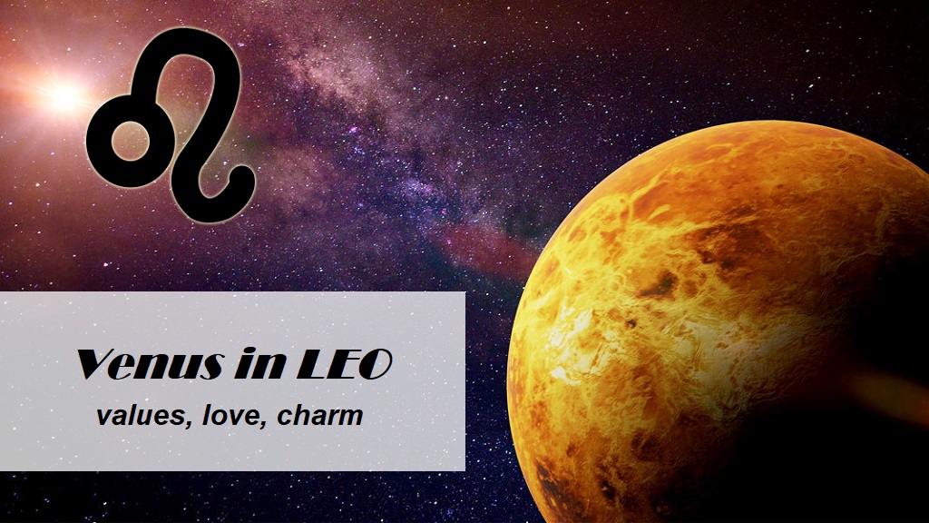 Venus in Leo drama, admiration, chic impact