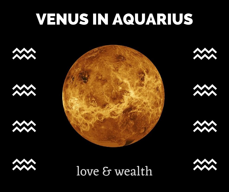 Venus in Aquarius an extravagant revolutionist impact