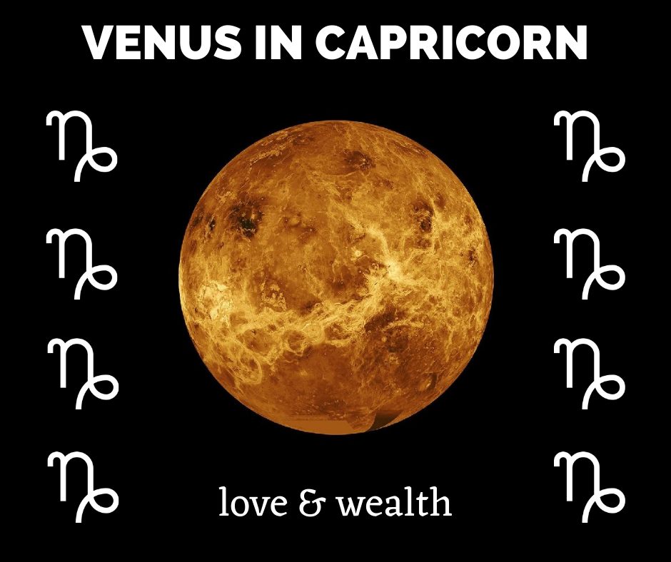 Capricorn effect on venus