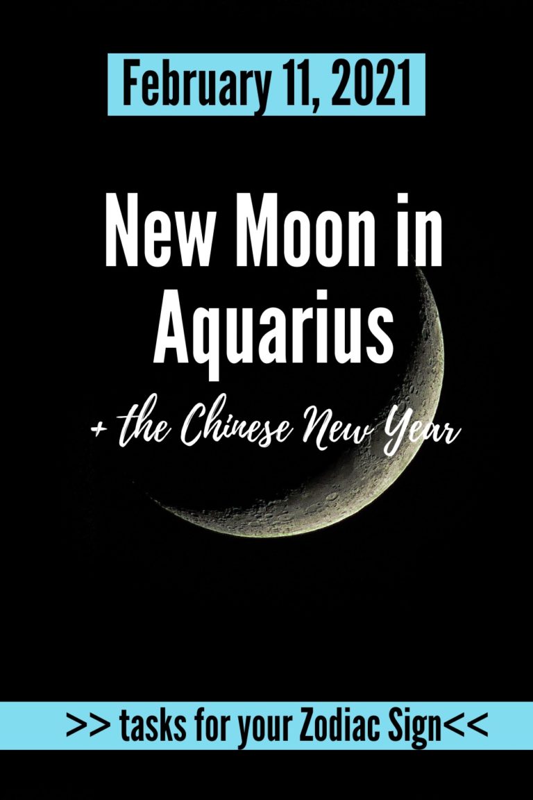 New Moon February 11, 2021 for all Zodiac Signs Aquarius New Moon